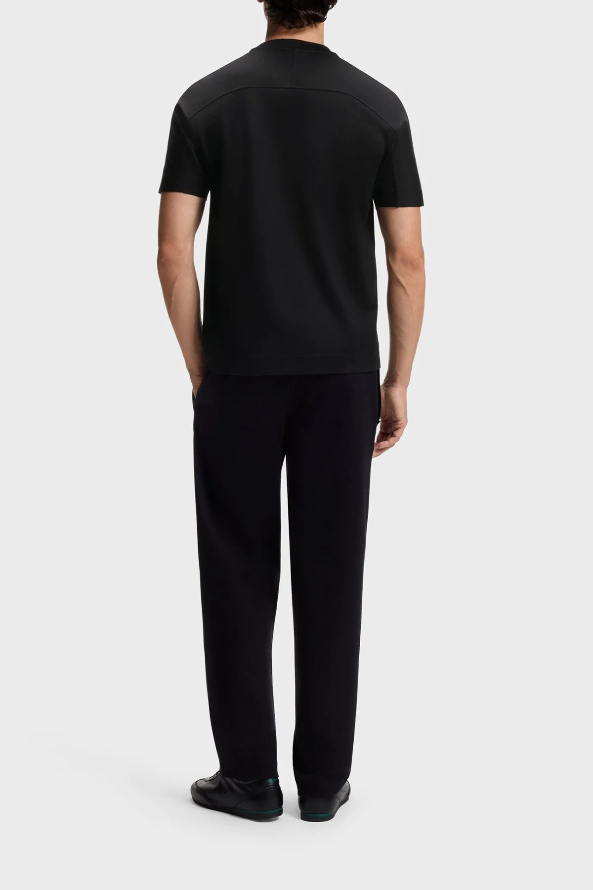 Boss % 100 Pamuk Regular Fit Bisiklet Yaka Erkek T Shirt 50565042 001 Siyah - 3