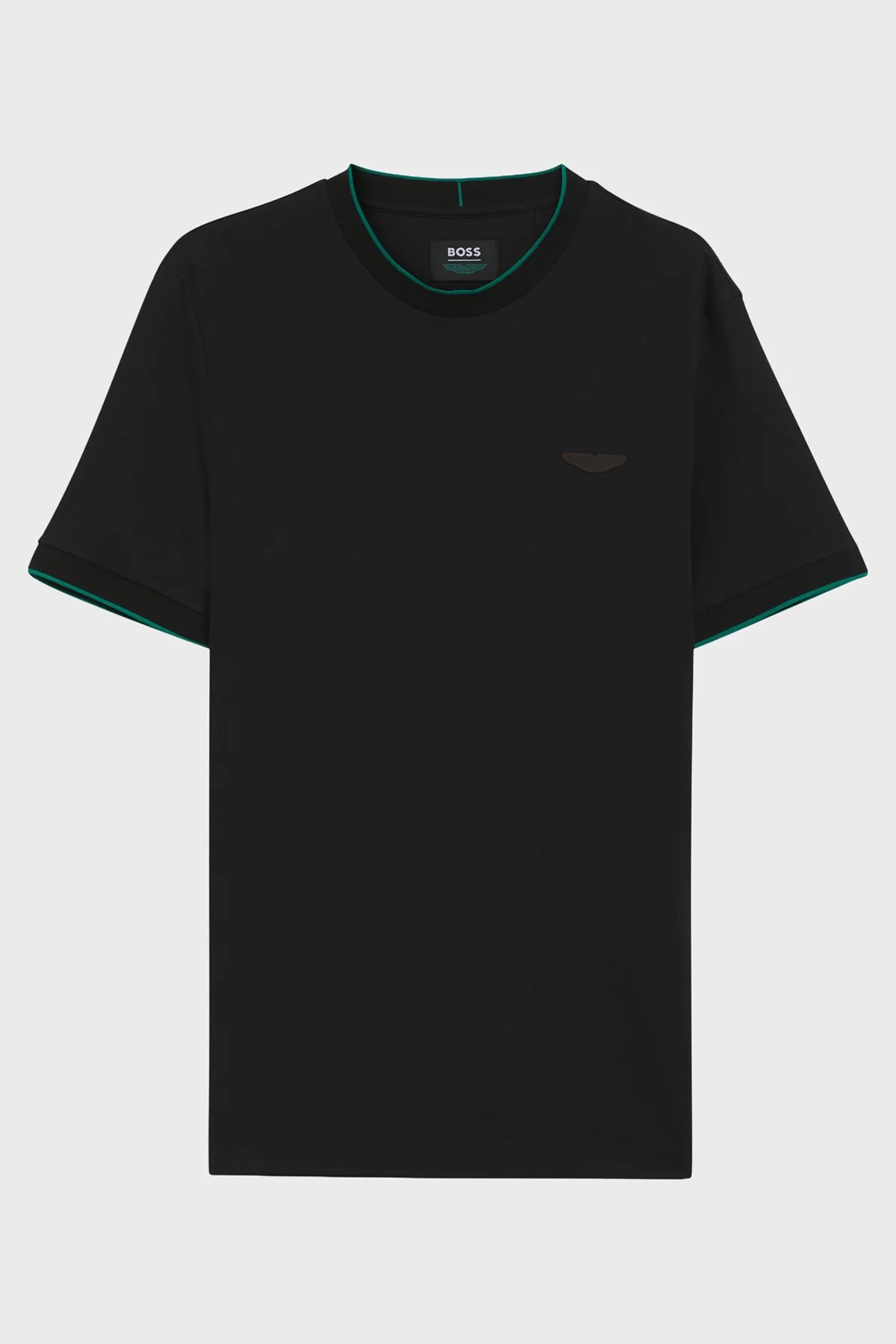 Boss % 100 Pamuk Regular Fit Bisiklet Yaka Erkek T Shirt 50575011 001 Siyah - 5
