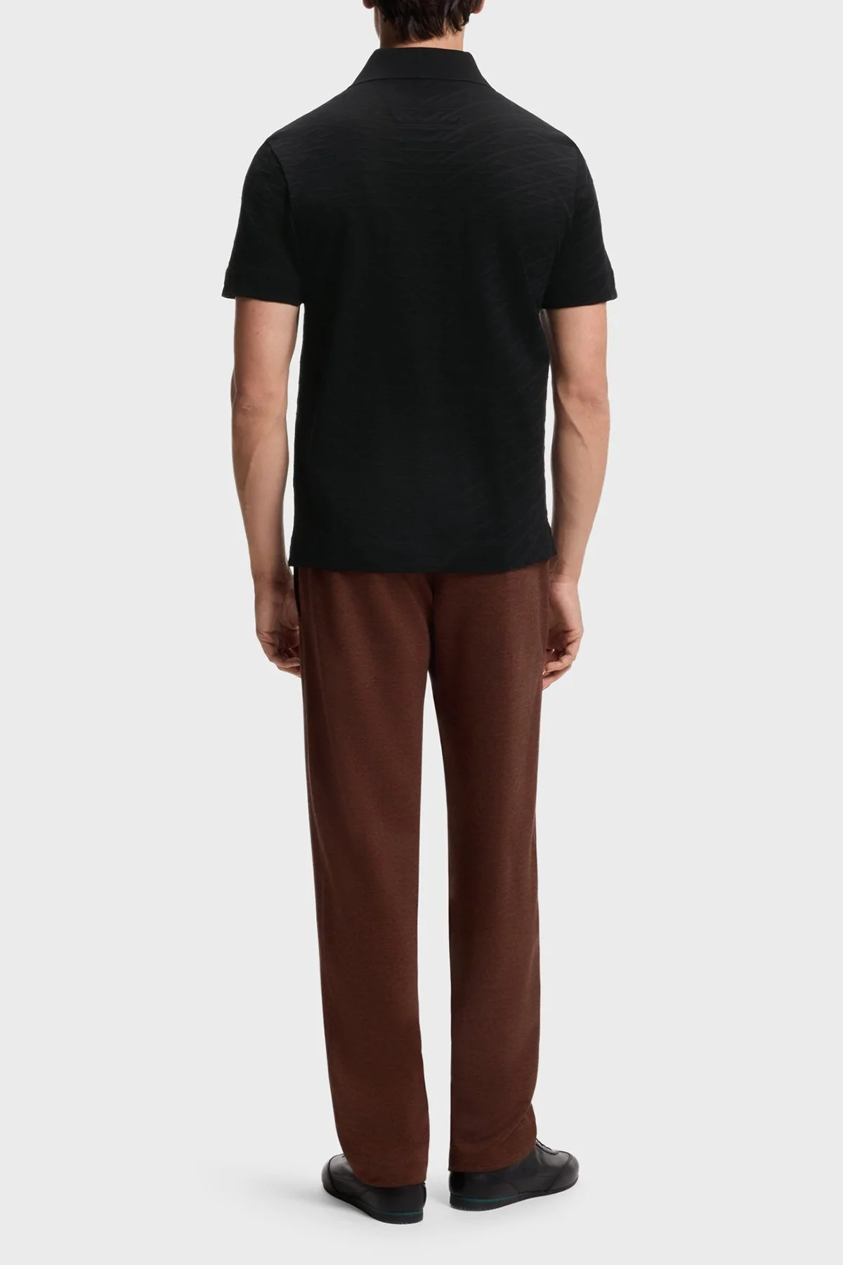 Boss % 100 Pamuk Regular Fit Düğmeli Erkek Polo 50565174 001 Siyah - 3