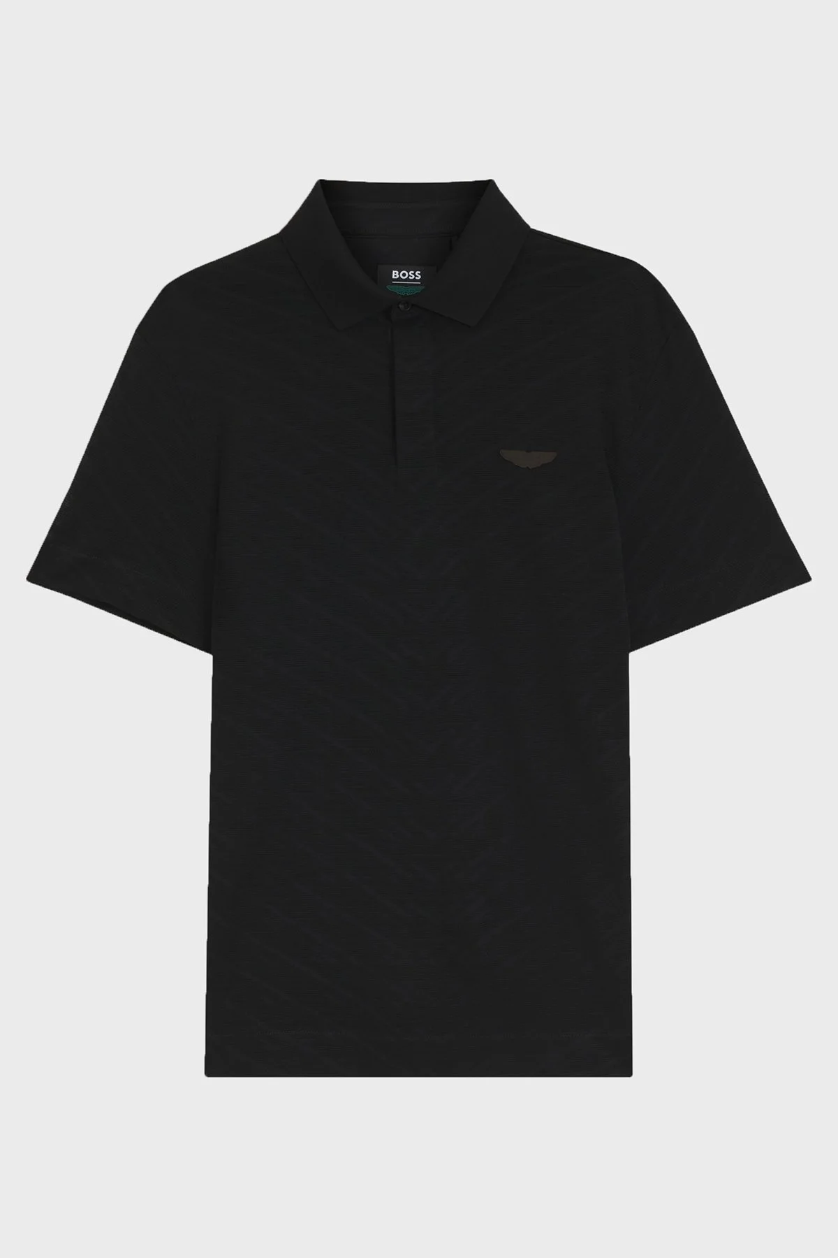 Boss % 100 Pamuk Regular Fit Düğmeli Erkek Polo 50565174 001 Siyah - 5