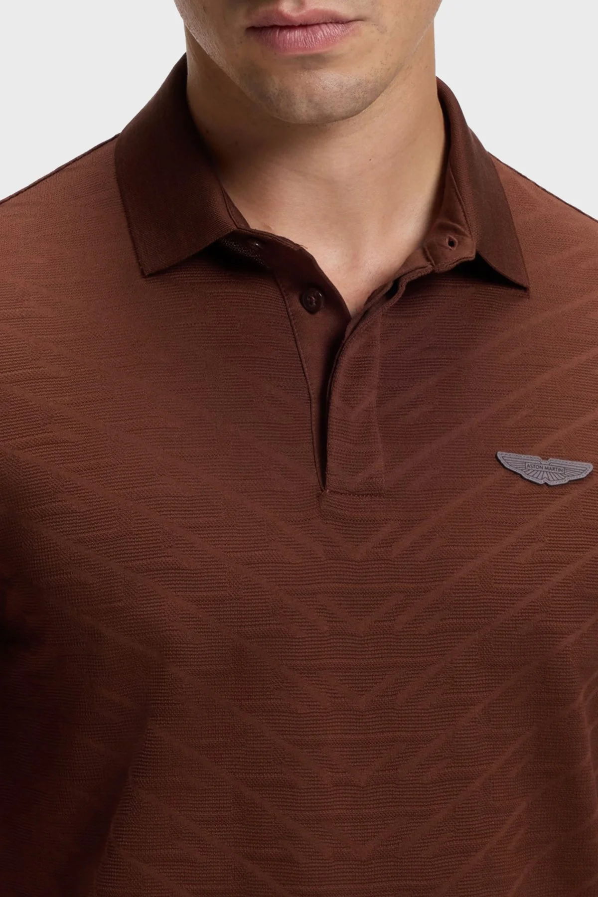 Boss % 100 Pamuk Regular Fit Düğmeli Erkek Polo 50565174 214 Kahve - 3