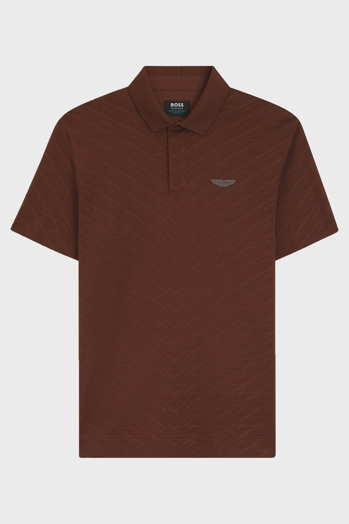 Boss % 100 Pamuk Regular Fit Düğmeli Erkek Polo 50565174 214 Kahve - 4