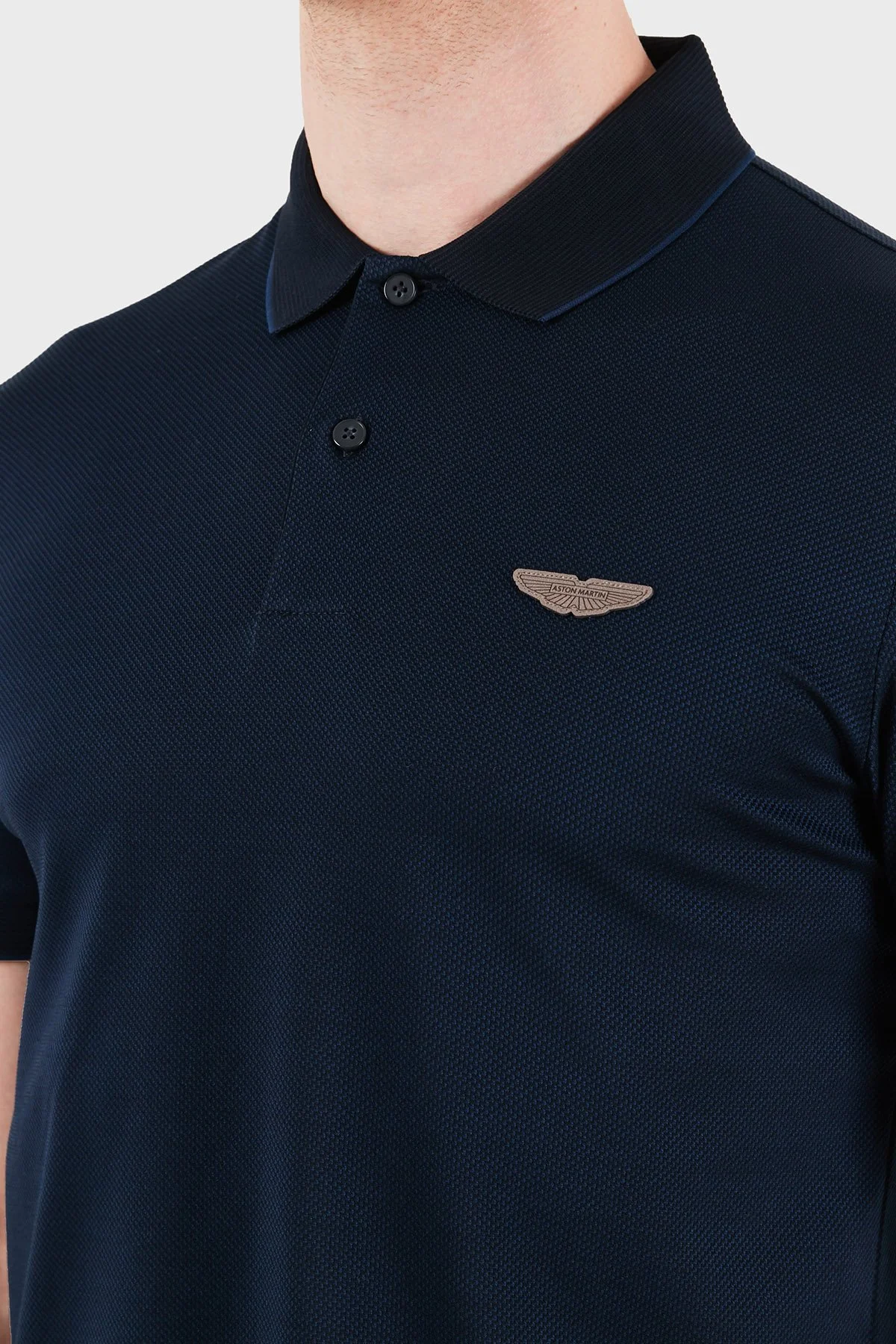 Boss % 100 Pamuk Regular Fit Düğmeli Erkek Polo 50566650 404 LACİVERT - 6