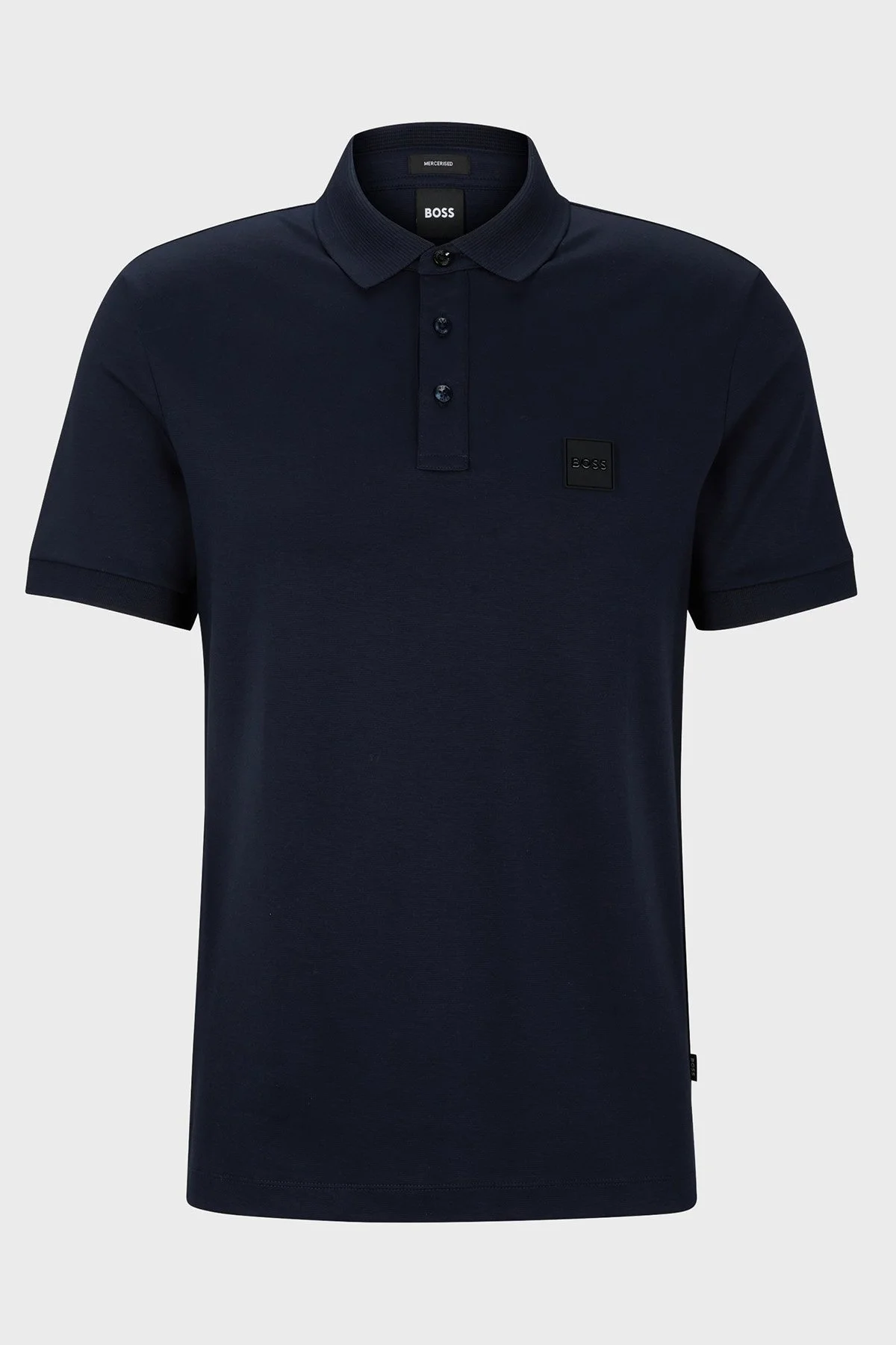 Boss % 100 Pamuk Regular Fit Düğmeli Erkek Polo Yaka T Shirt 50486953 404 LACİVERT - 5