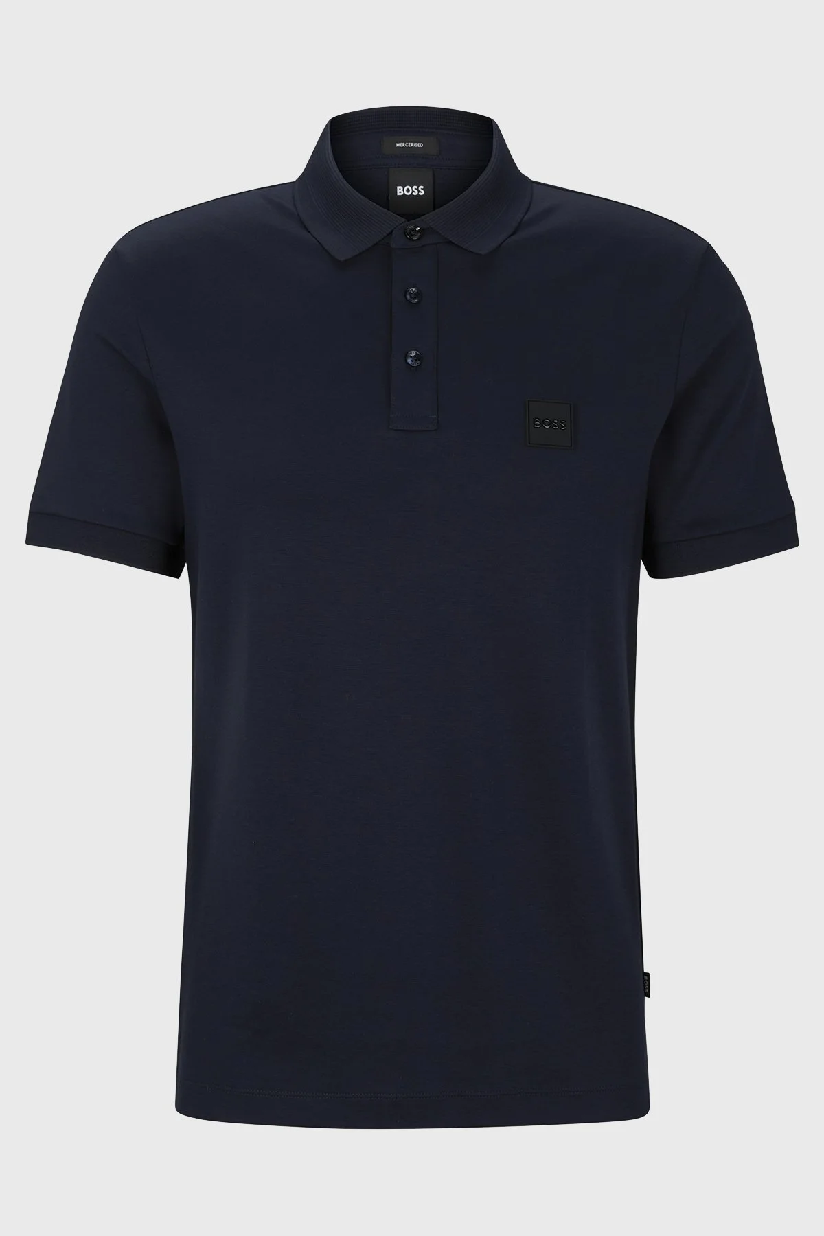 Boss % 100 Pamuk Regular Fit Düğmeli Erkek Polo Yaka T Shirt 50486953 405 LACİVERT - 5
