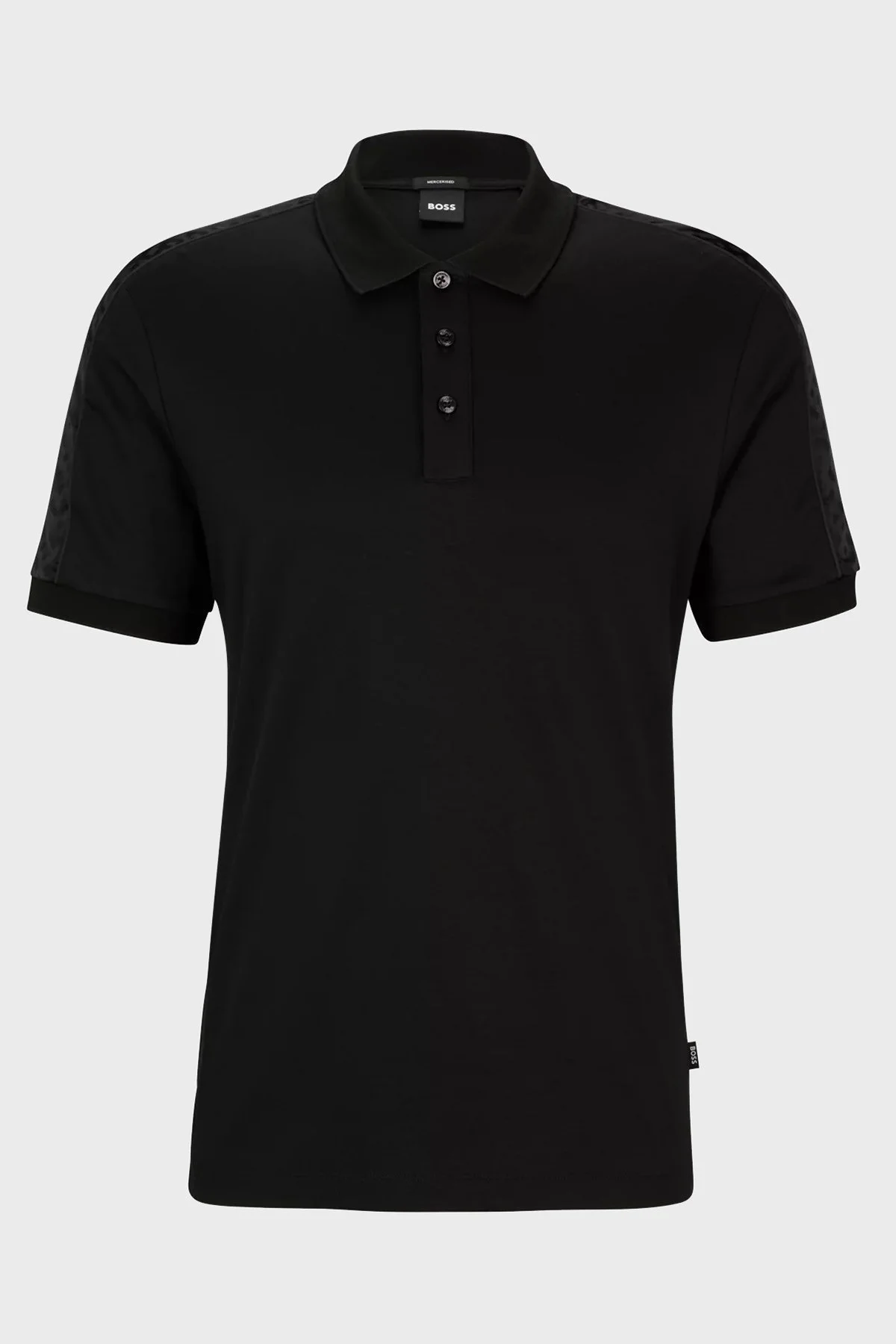 Boss % 100 Pamuk Regular Fit Düğmeli Erkek Polo Yaka T Shirt 50494073 001 SİYAH - 4