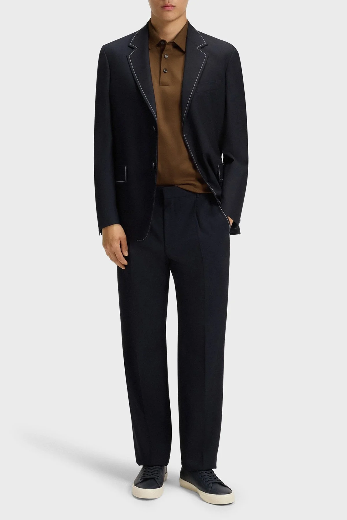 Boss % 100 Pamuk Regular Fit Düğmeli Erkek Polo Yaka T Shirt 50520297 217 TURUNCU - 2