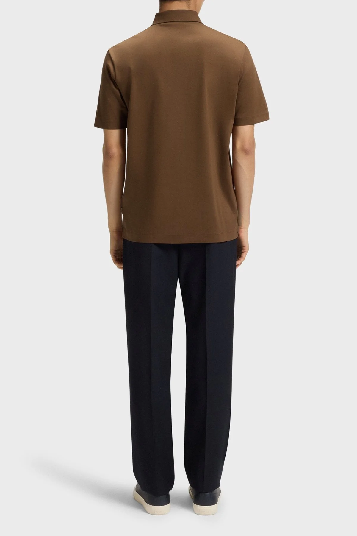 Boss % 100 Pamuk Regular Fit Düğmeli Erkek Polo Yaka T Shirt 50520297 217 TURUNCU - 3