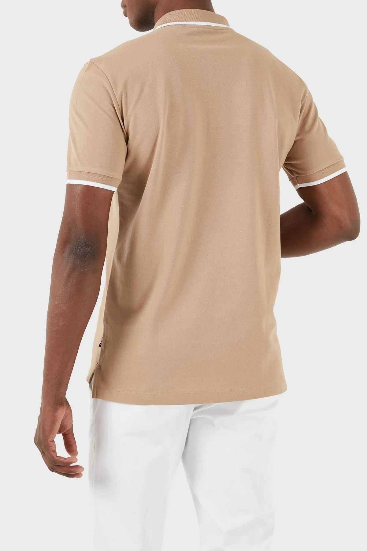 Boss % 100 Pamuk Regular Fit Erkek Polo Yaka T Shirt 50494697 261 KAHVE - 4