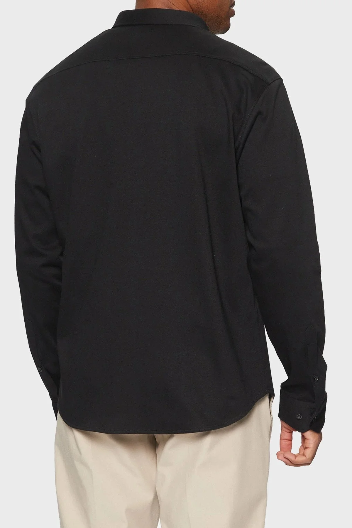 Boss % 100 Pamuk Regular Fit Logolu Erkek Gömlek 50533163 002 SİYAH - 3