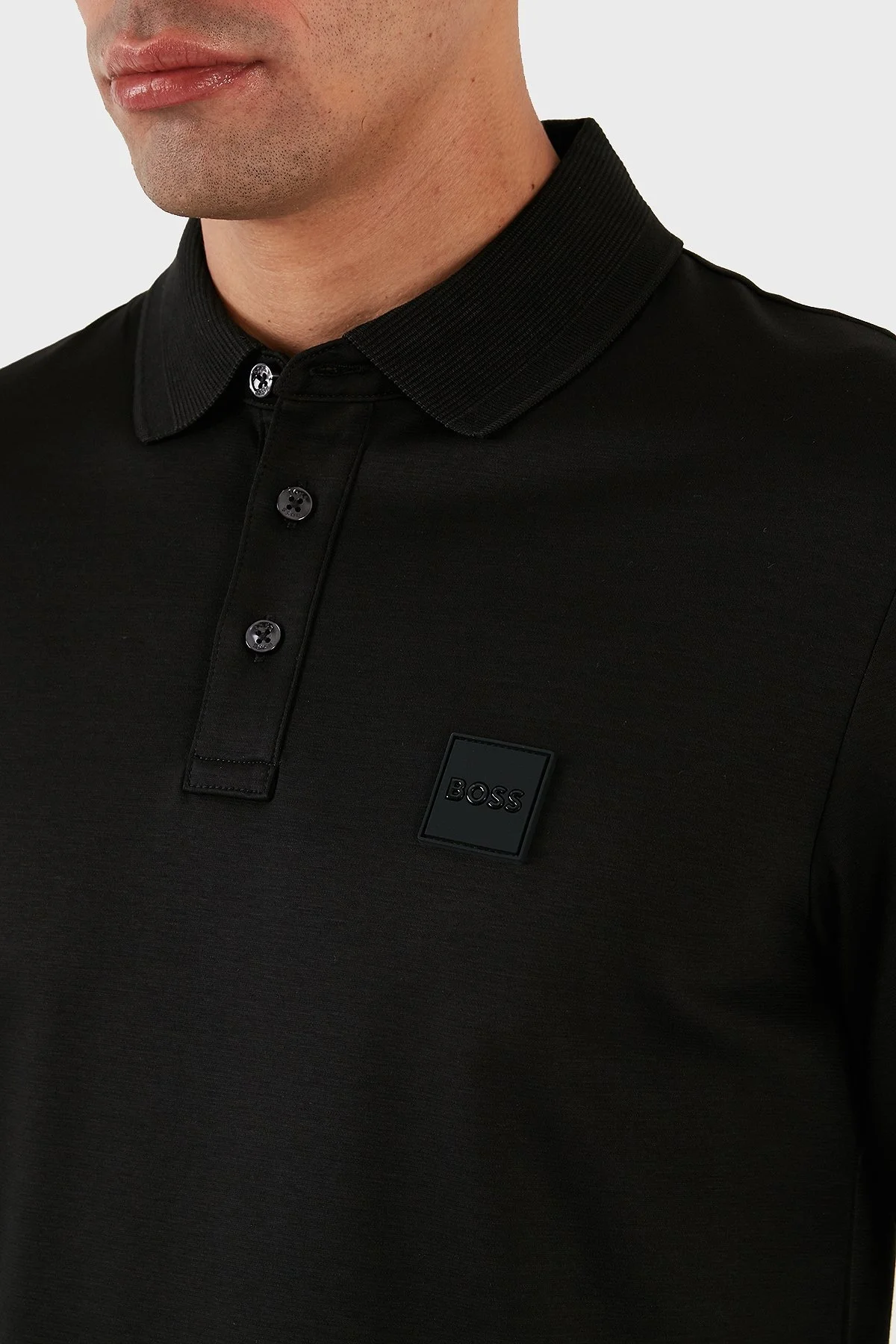 Boss % 100 Pamuk Regular Fit Merserize Erkek Polo Yaka T Shirt 50485162 002 BEYAZ - 5