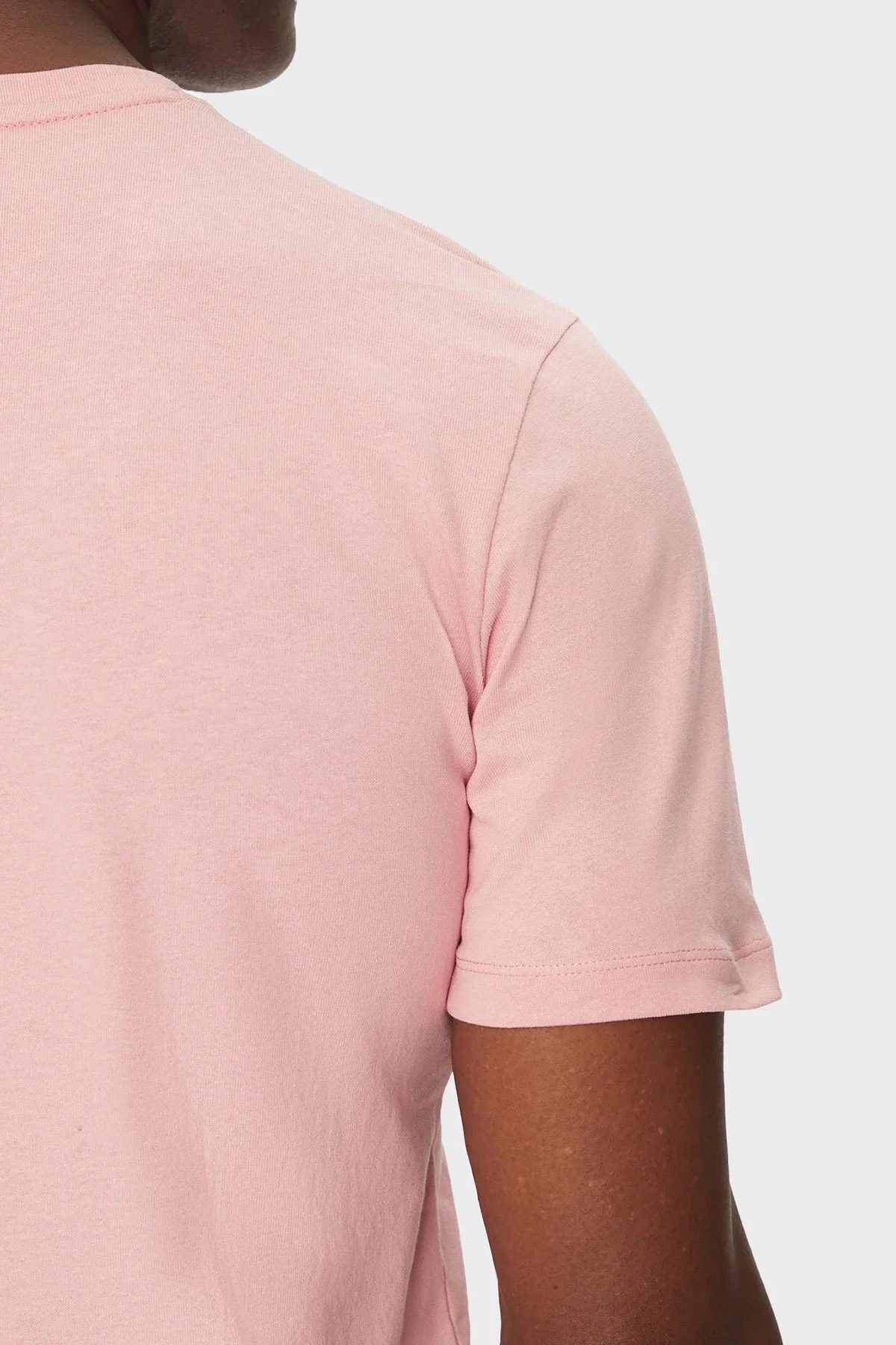 Boss % 100 Pamuk Relaxed Fit Bisiklet Yaka Erkek T Shirt 50508584 694 AÇIK PEMBE - 5