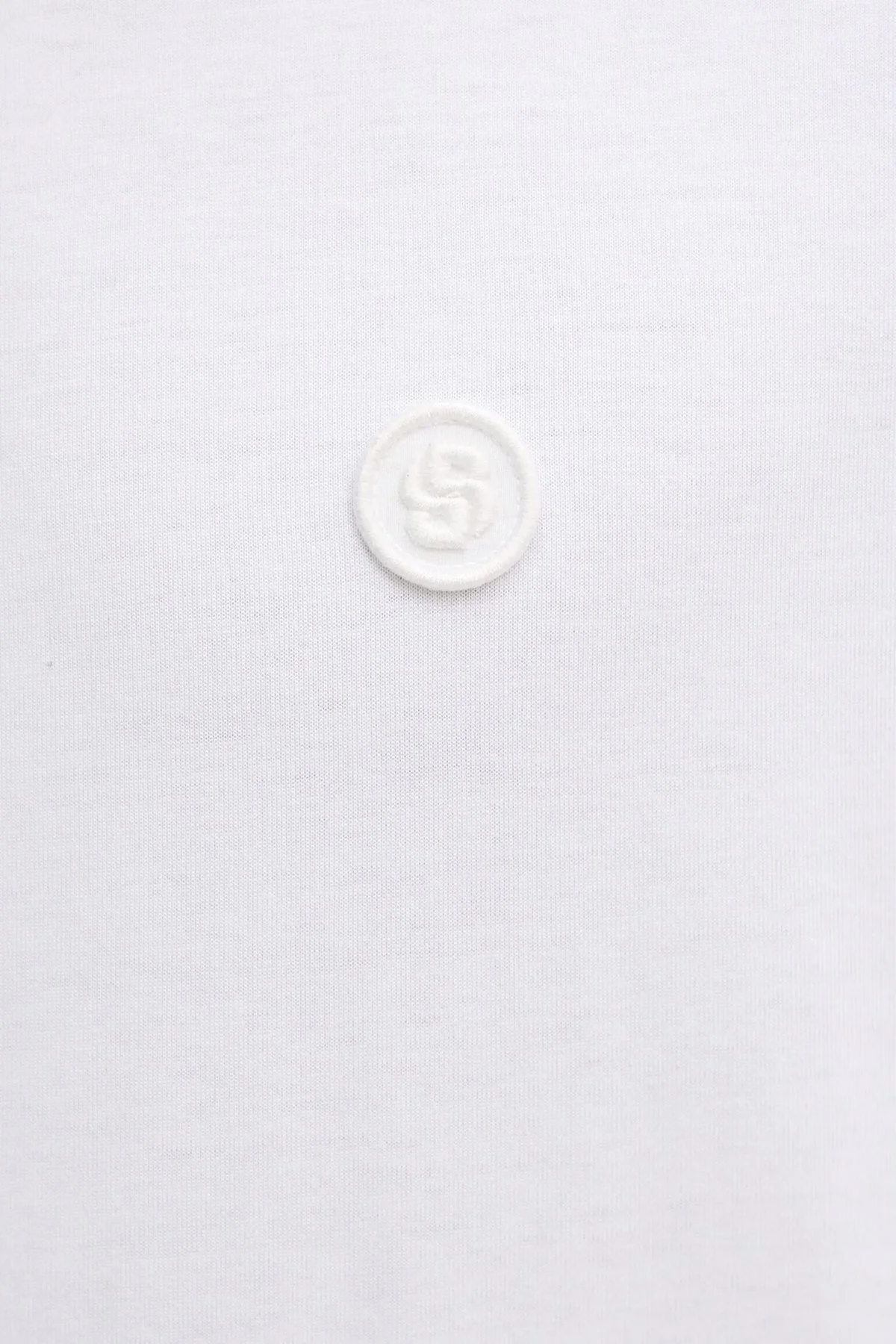 Boss % 100 Pamuk Relaxed Fit Bisiklet Yaka Erkek T Shirt 50559050 100 BEYAZ - 5