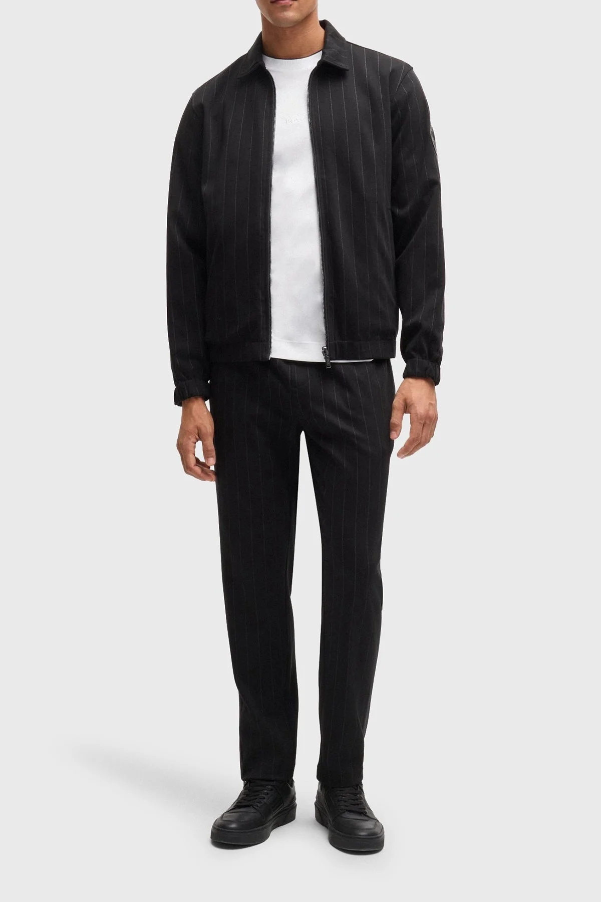 Boss % 100 Pamuklu Regular Fit Bisiklet Yaka Erkek T Shirt 50518631 100 BEYAZ - 2