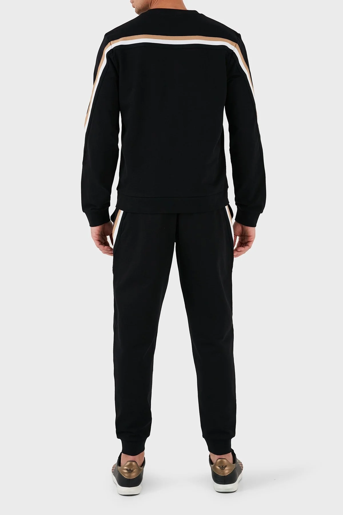 Boss % 100 Pamuklu Regular Fit Erkek Eşofman Takımı 50521885 001 SİYAH - 9