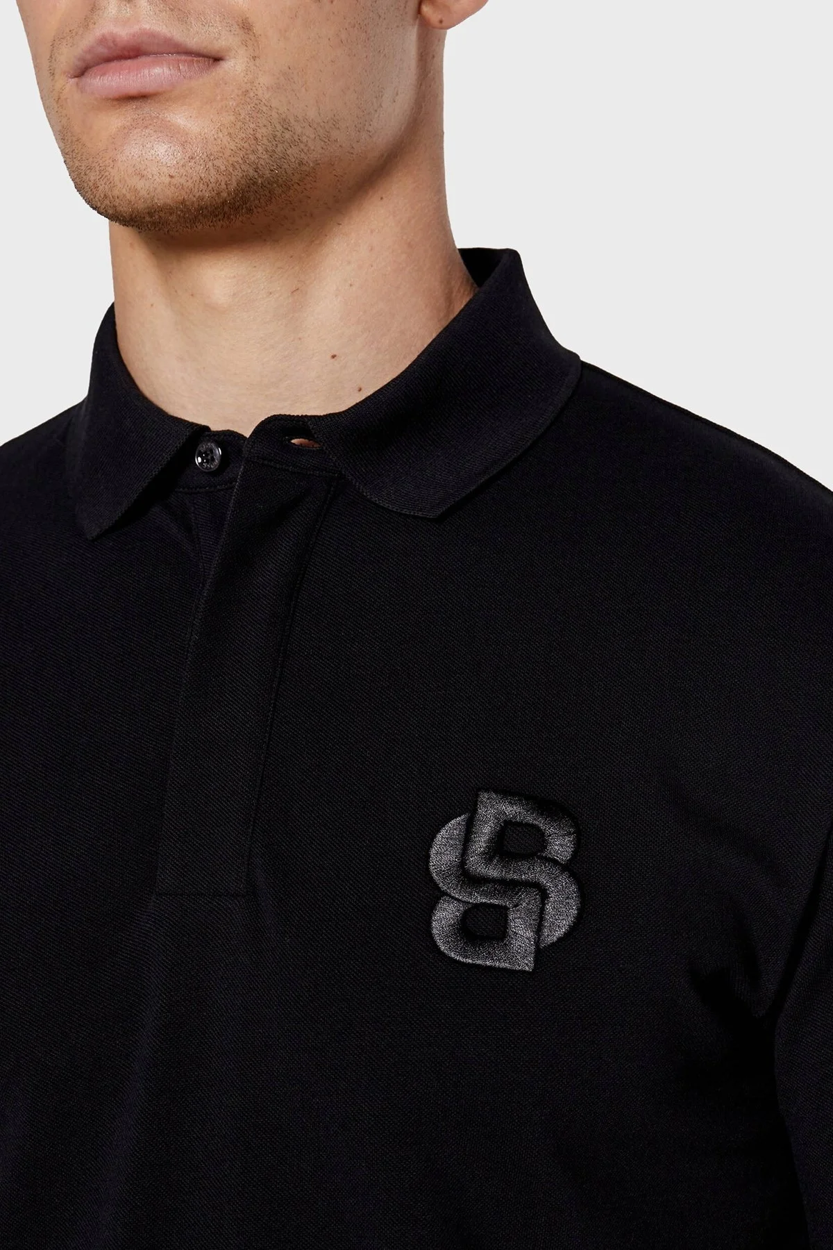 Boss % 100 Pamuklu Regular Fit Erkek Polo Yaka T Shirt 50518753 001 SİYAH - 8