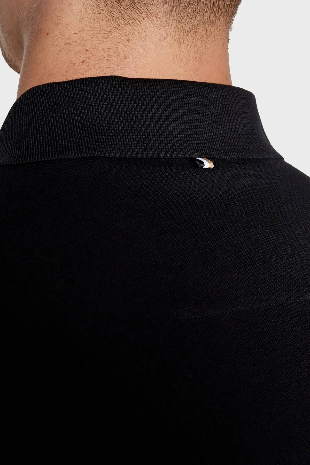 Boss % 100 Pamuklu Regular Fit Erkek Polo Yaka T Shirt 50518753 001 SİYAH - 9