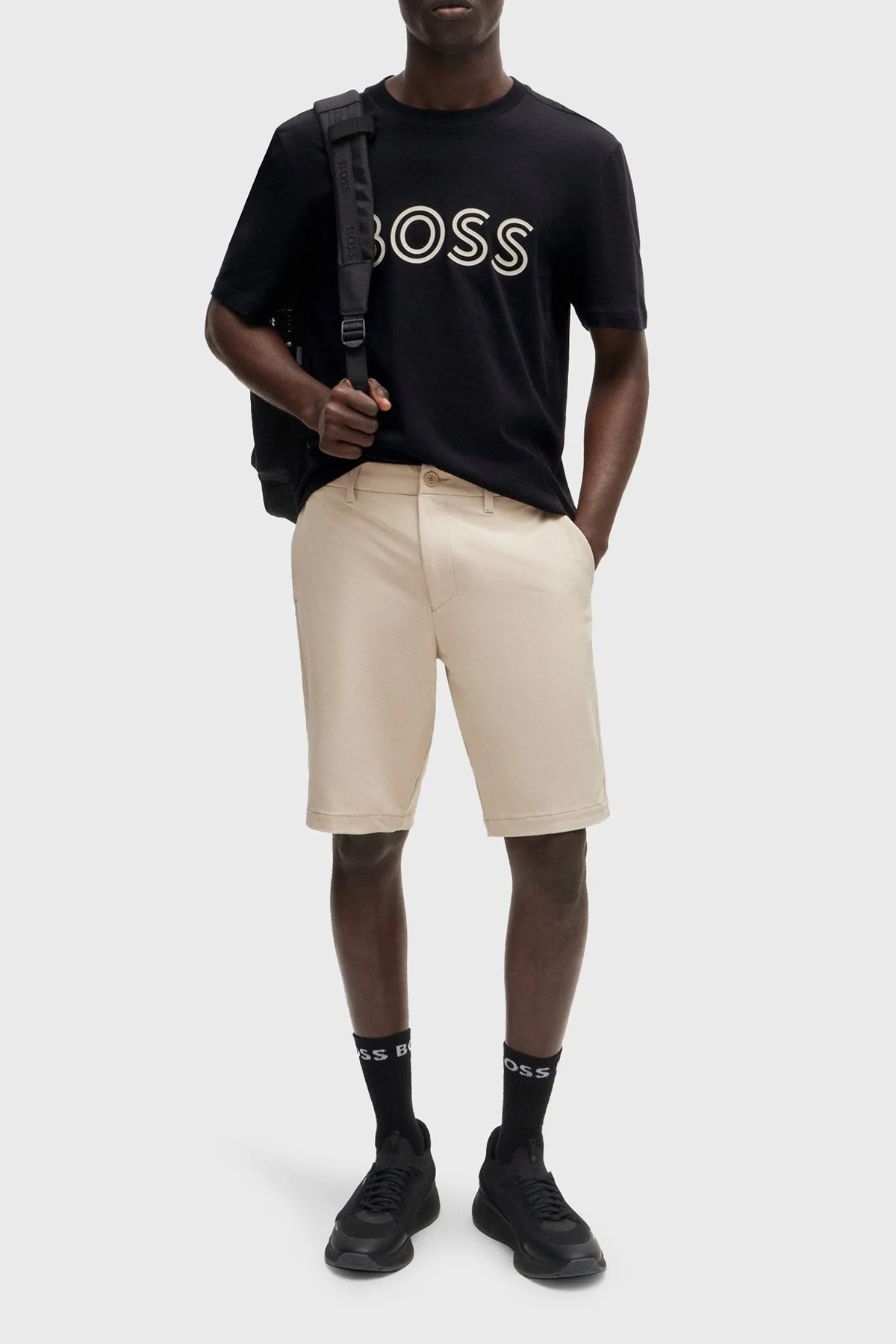 Boss % 100 Pamuklu Regular Fit Erkek T Shirt 50519358 001 SİYAH - 2