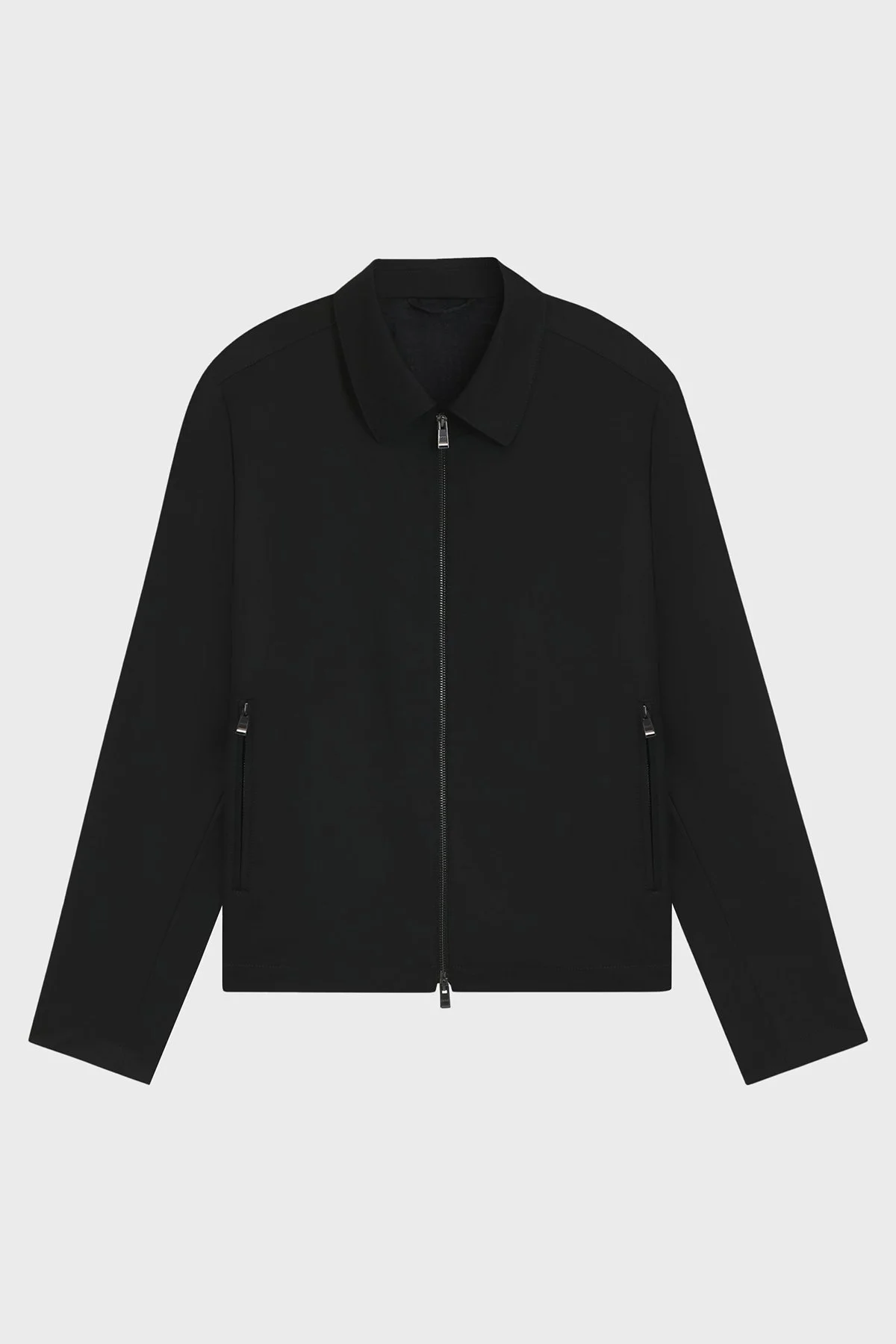 Boss % 100 Yün Slim Fit Yaka Fermuarlı Erkek Ceket 50545898 001 SİYAH - 6