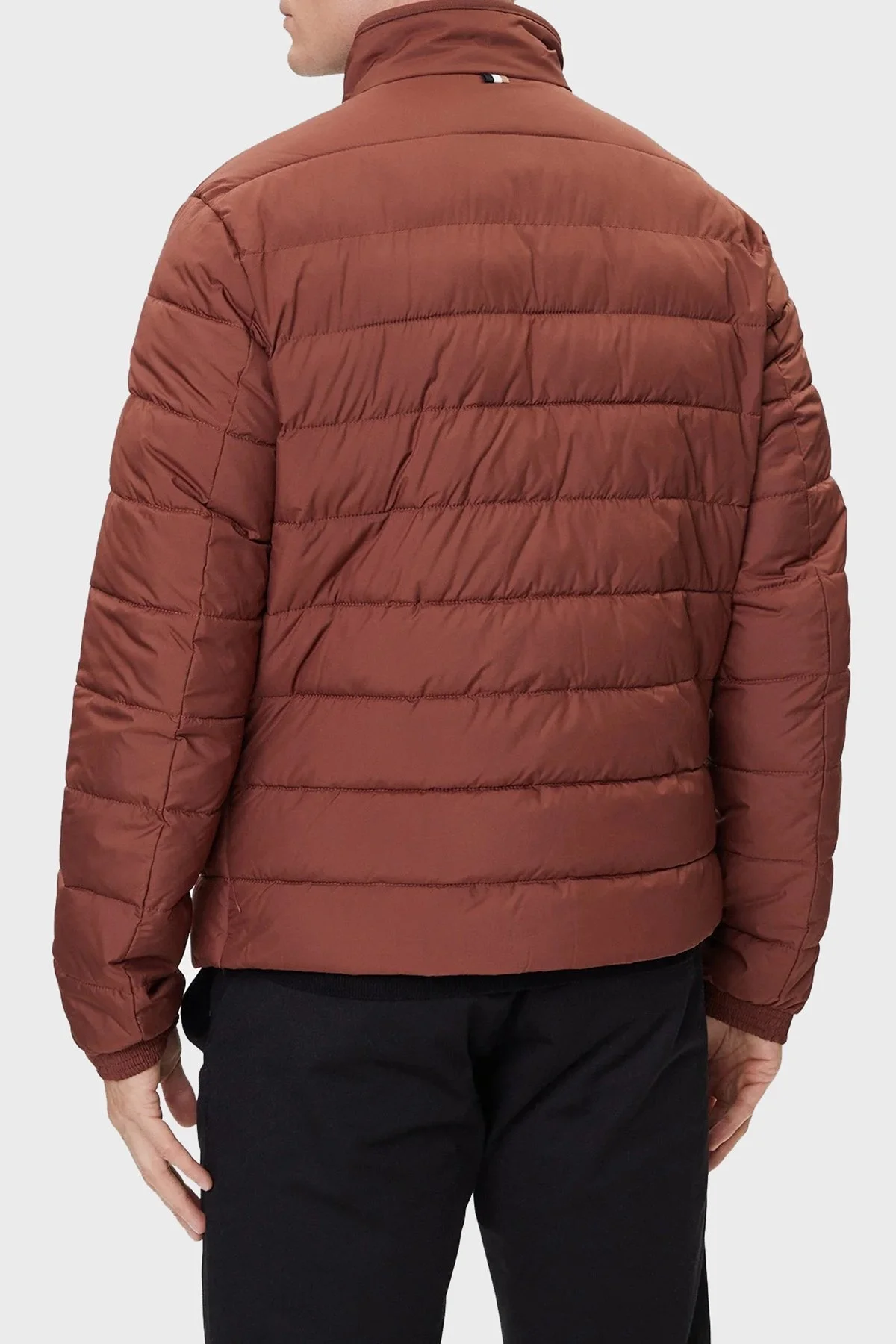 Boss Astarlı Kapitoneli Regular Fit Dik Yaka Şişme Erkek Mont 50519237 212 KİREMİT - 3