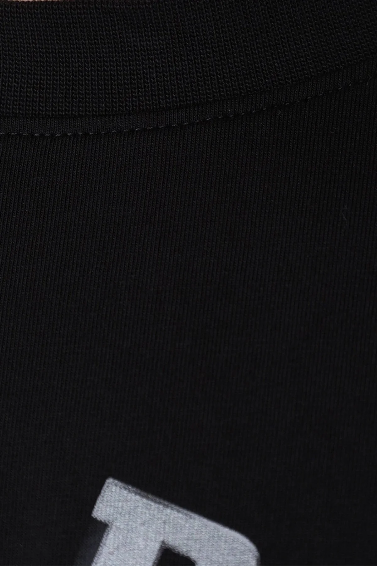 Boss Baskılı Streç Pamuklu Relaxed Fit Bisiklet Yaka Erkek T Shirt 50510816 001 SİYAH - 4