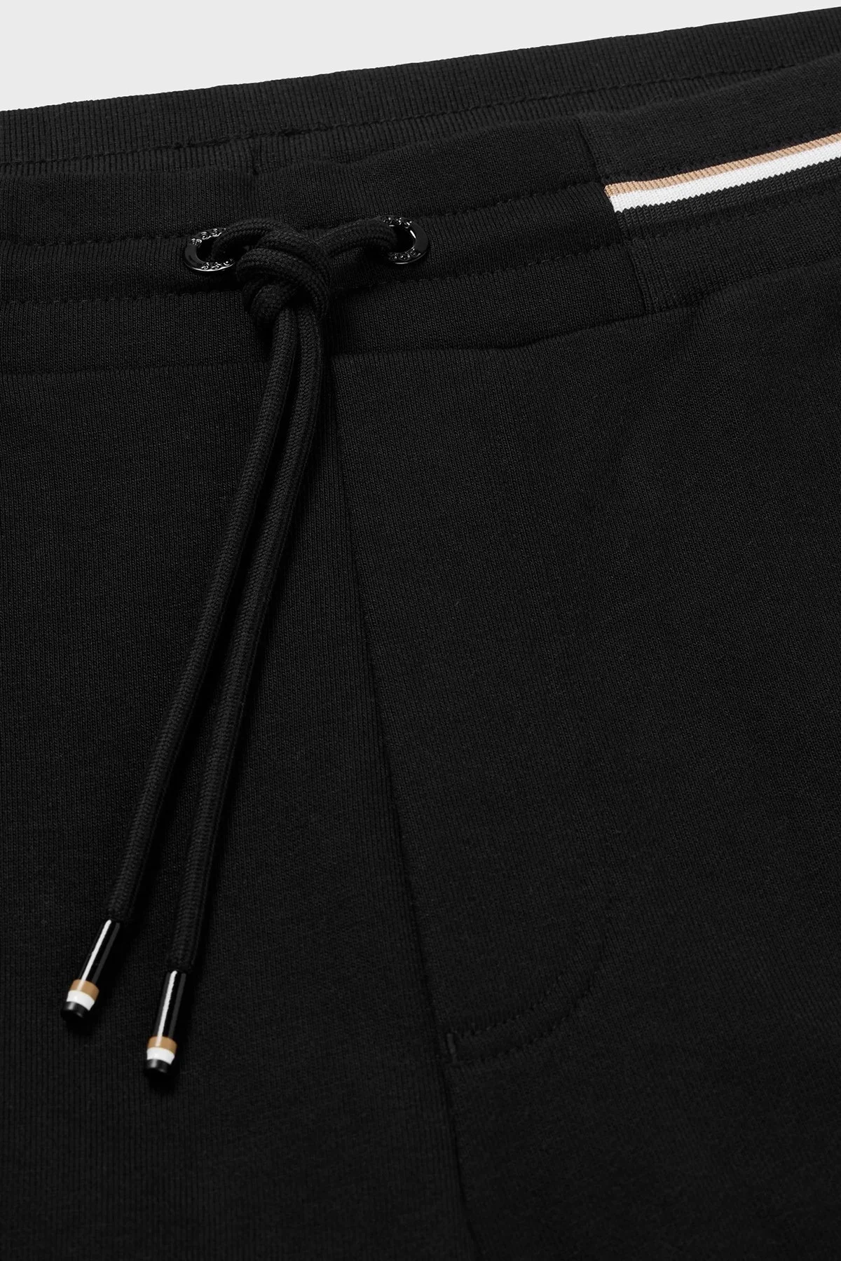 Boss Belden Bağlamalı Cepli Regular Fit Pamuklu Spor Erkek Pantolon 50489503 001 SİYAH - 5