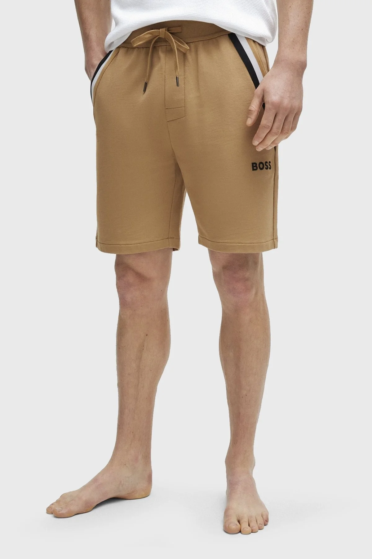 Boss Belden Bağlamalı Pamuklu Regular Fit Cepli Erkek Short 50516134 260 KAHVE - 1