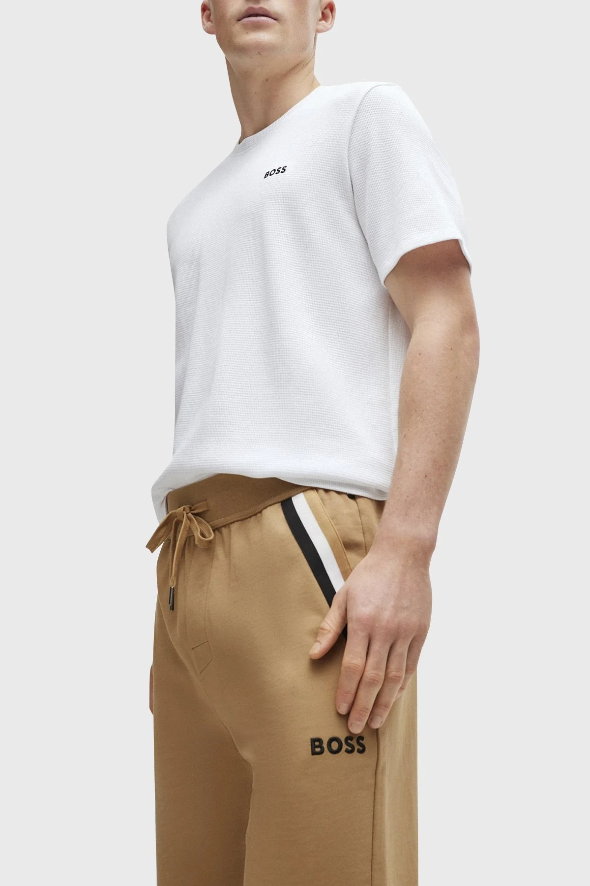 Boss Belden Bağlamalı Pamuklu Regular Fit Cepli Erkek Short 50516134 260 KAHVE - 4