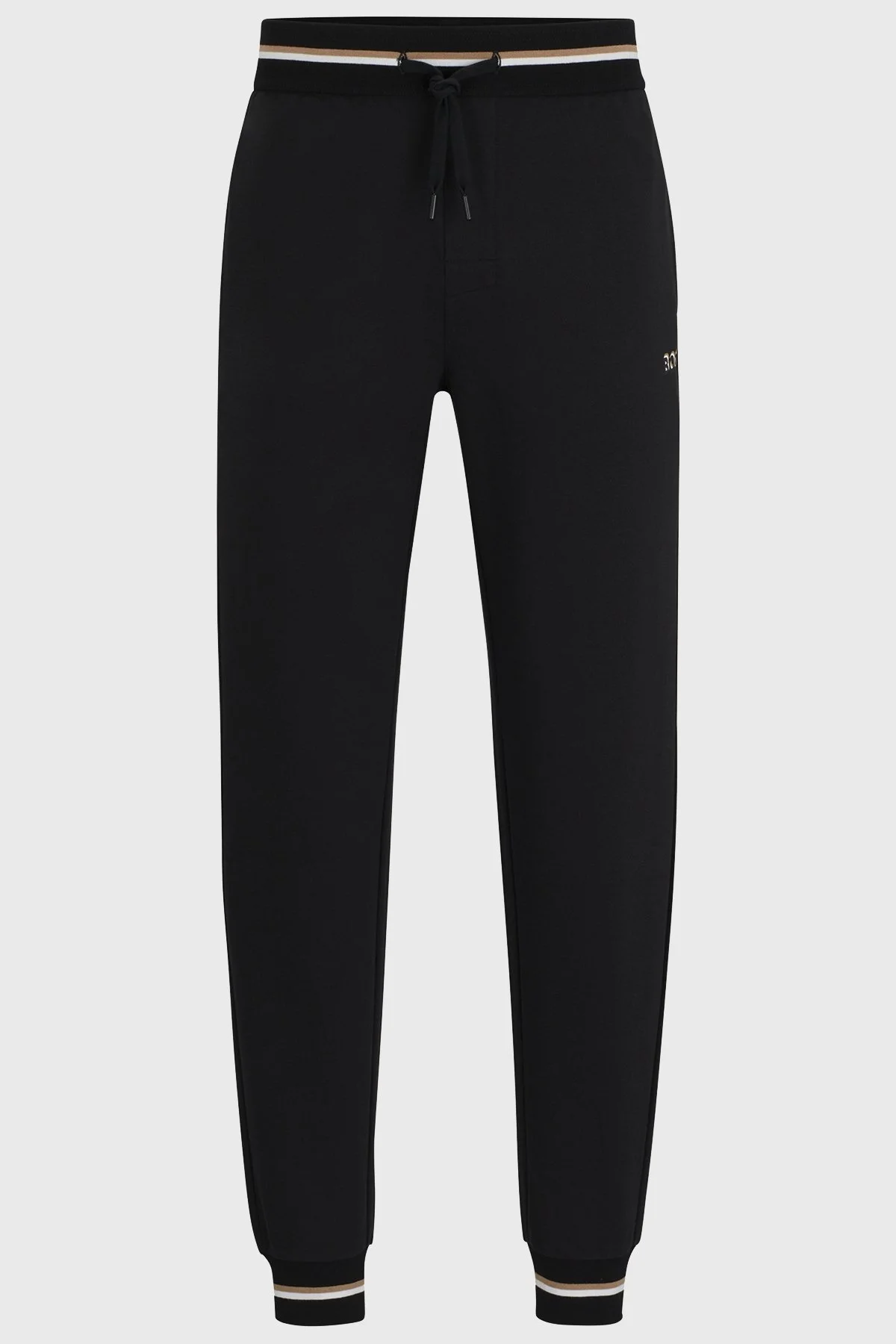 Boss Belden Bağlamalı Pamuklu Regular Fit Erkek Pantolon 50510852 001 SİYAH - 10