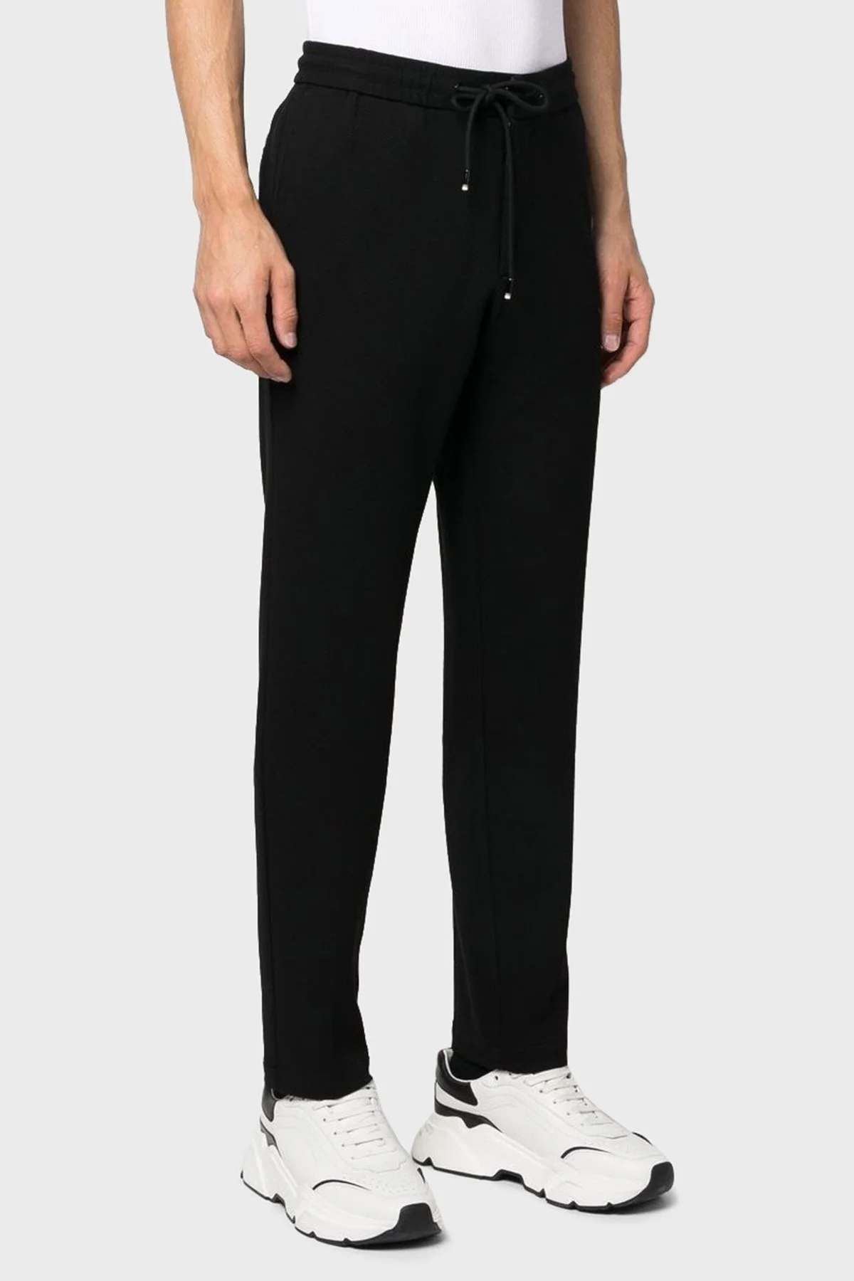 Boss Belden Bağlamalı Slim Fit Chino Erkek Pantolon 50478223 001 SİYAH - 2