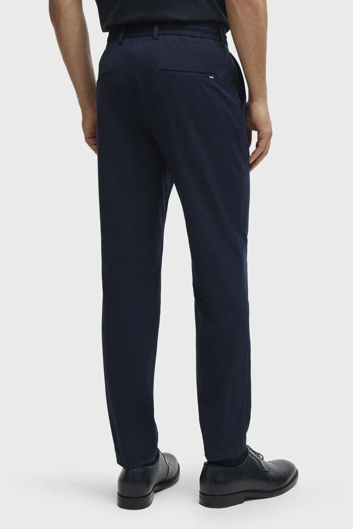 Boss Belden Bağlamalı Streç Jarseden Slim Fit Erkek Pantolon 50502477 404 LACİVERT - 3