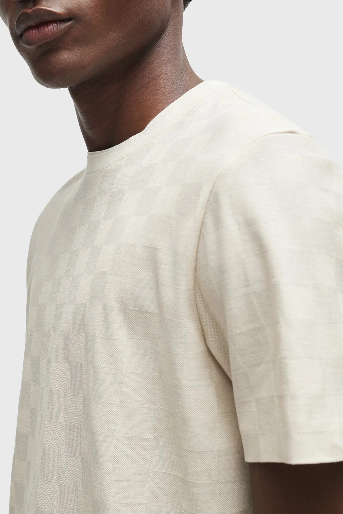 Boss Bisiklet Yaka Regular Fit Pamuklu Erkek T Shirt 50507786 131 BEJ - 3