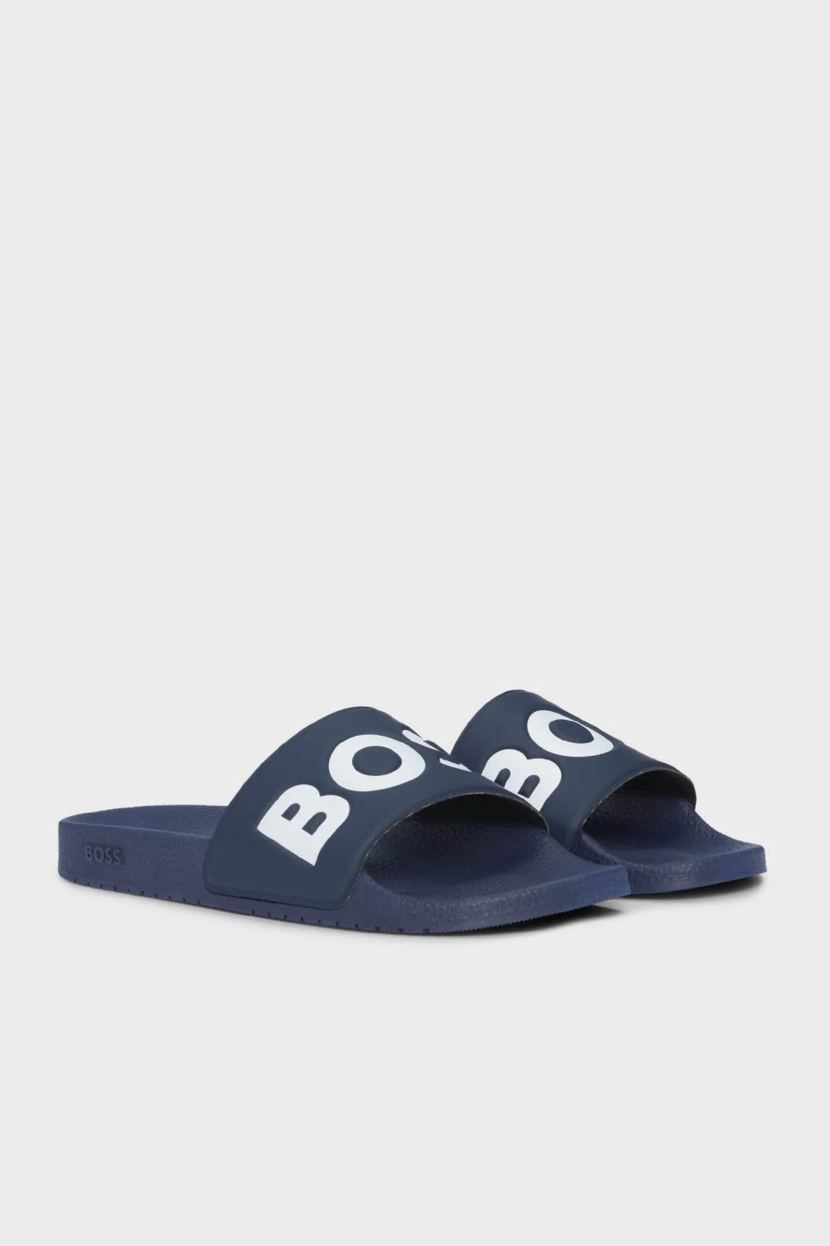 Boss Büyük Logolu Erkek Terlik 50536835 405 LACİVERT-BEYAZ - 3