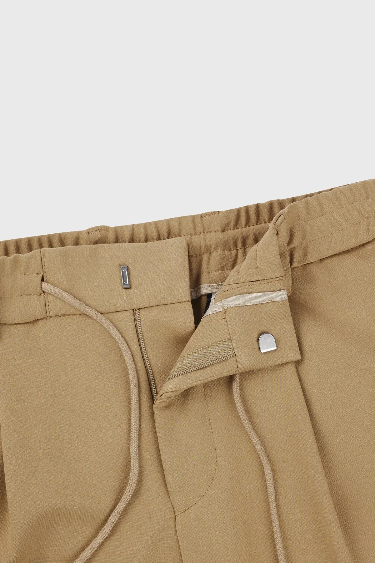 Boss Büzgü İpli Streç Kumaştan Relaxed Fit Erkek Pantolon 50509536 260 KAHVE - 6