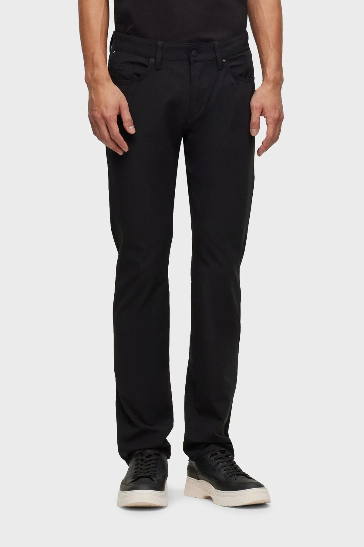 Boss Cepli Normal Bel Slim Fit Jeans Erkek Kot Pantolon 50491230 001 SİYAH - 2