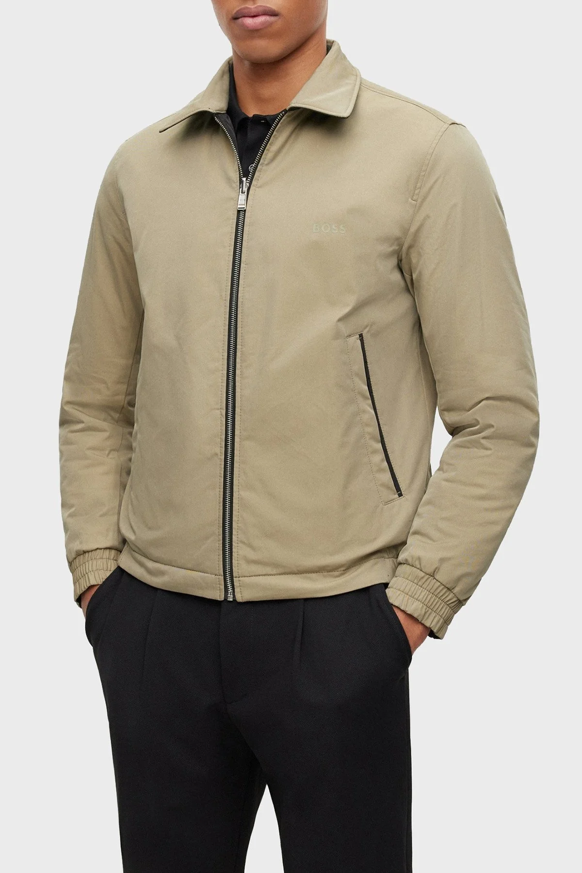 Boss Çift Taraflı Su Tutmaz Regular Fit Kapitone Erkek Mont 50493691 001 SİYAH - 2