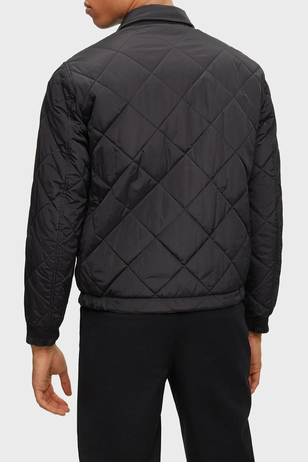 Boss Çift Taraflı Su Tutmaz Regular Fit Kapitone Erkek Mont 50493691 001 SİYAH - 3