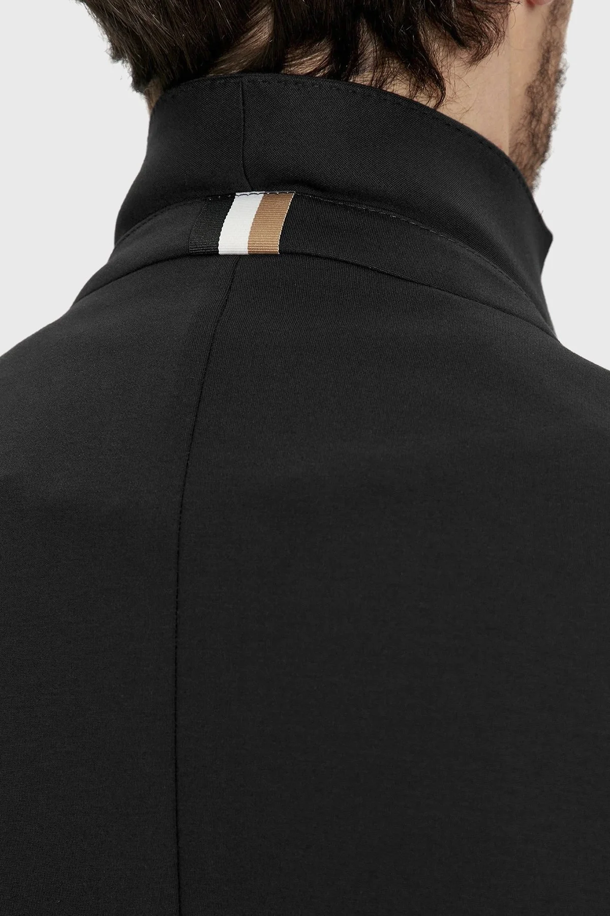 Boss Çıkarılabilir İç Kapüşonlu Slim Fit Erkek Ceket 50509529 001 SİYAH - 6