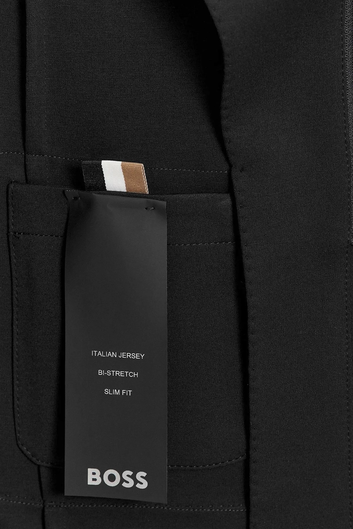 Boss Çıkarılabilir İç Kapüşonlu Slim Fit Erkek Ceket 50509529 001 SİYAH - 7