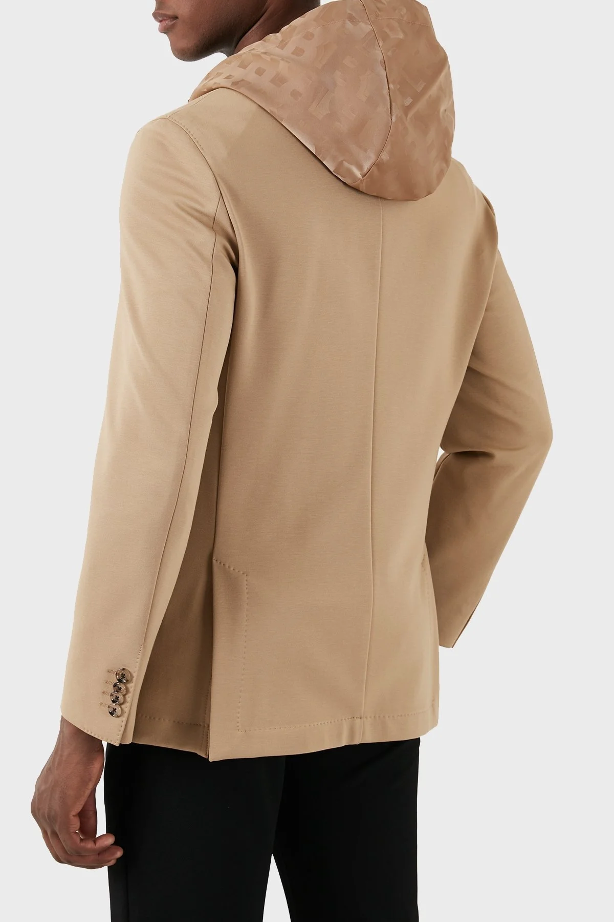 Boss Çıkarılabilir İç Kapüşonlu Slim Fit Erkek Ceket 50509529 260 KAHVE - 3