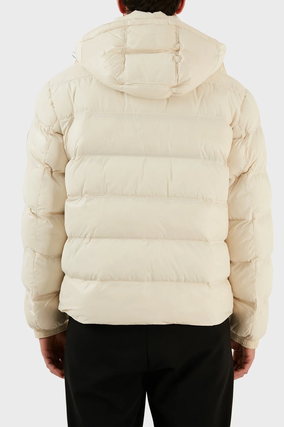 Boss Çıkarılabilir Kapüşonlu Relaxed Fit Şişme Erkek Mont 50476115 131 BEJ - 6