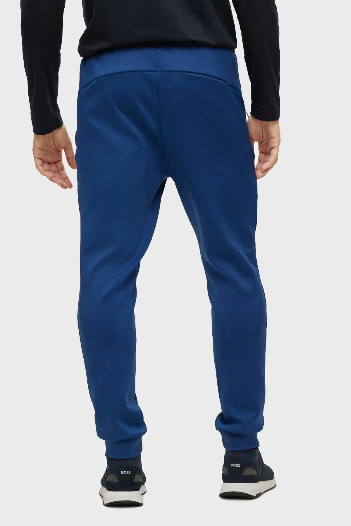 Boss Dekoratif Reflektif Detaylı Regular Fit Erkek Pantolon 50483362 402 LACİVERT - 3