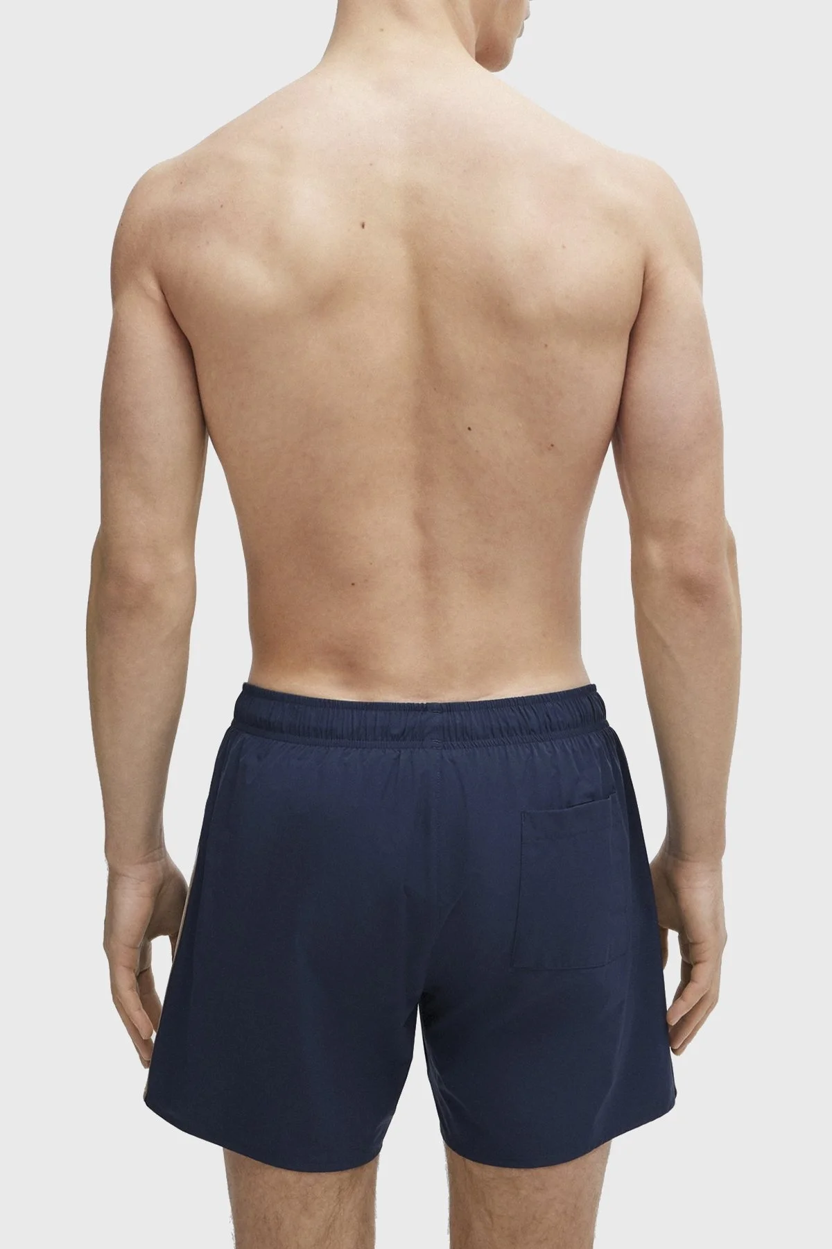 Boss Deniz Şortu Belden Bağlamalı Cepli Erkek Mayo Short 50491594 413 LACİVERT - 7