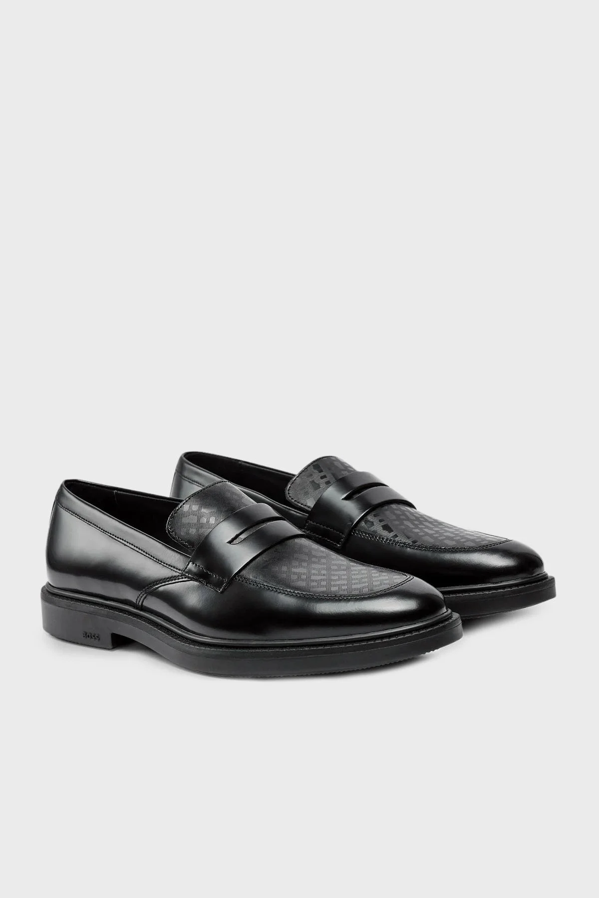 Boss Deri Loafer Erkek Ayakkabı 50523282 001 SİYAH - 2