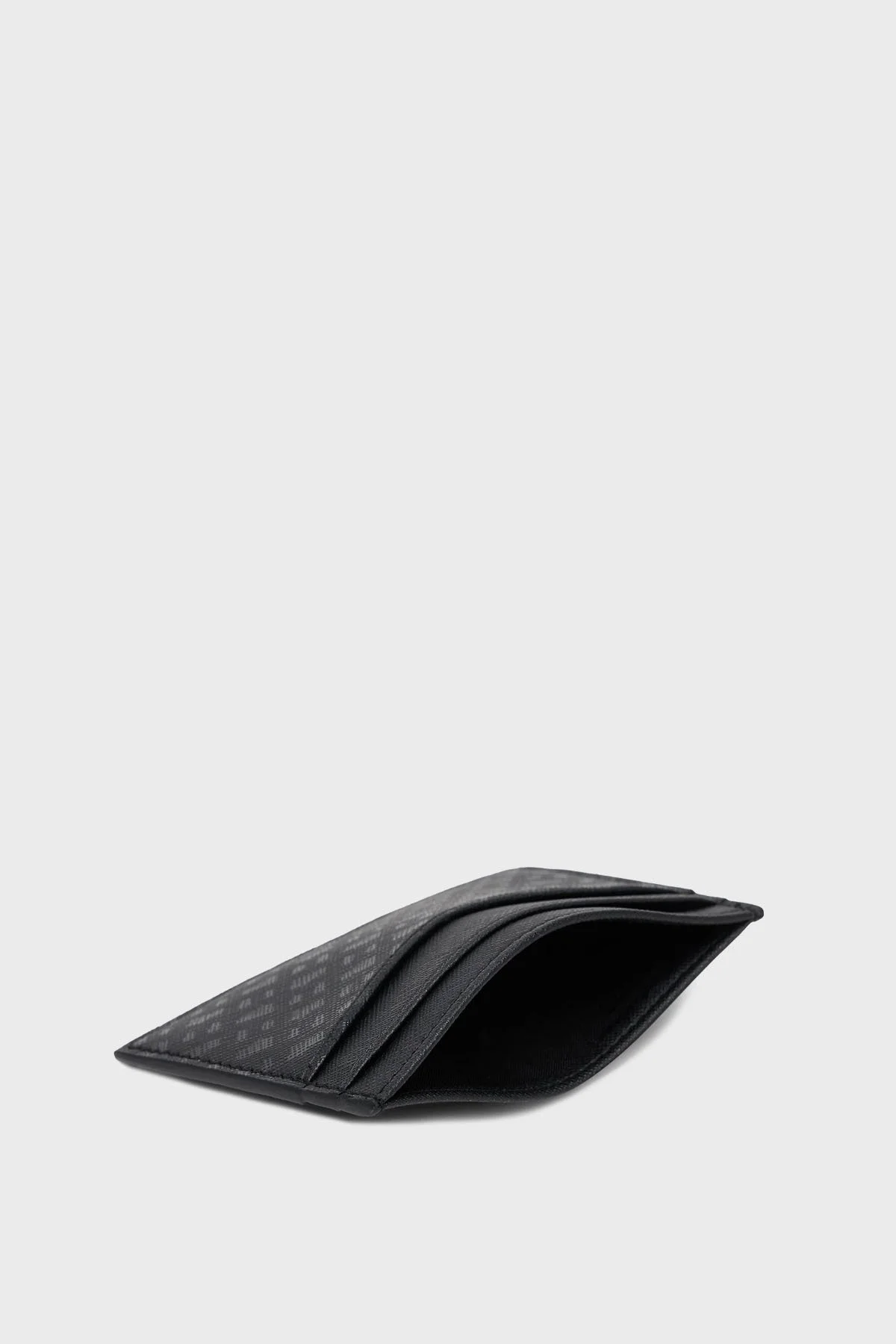 Boss Deri Logolu Erkek Kartlık 50542389 002 SİYAH - 3