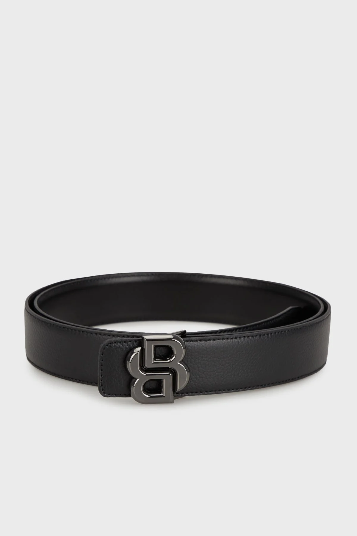 Boss Deri Logolu Erkek Kemer 50529609 001 SİYAH - 1