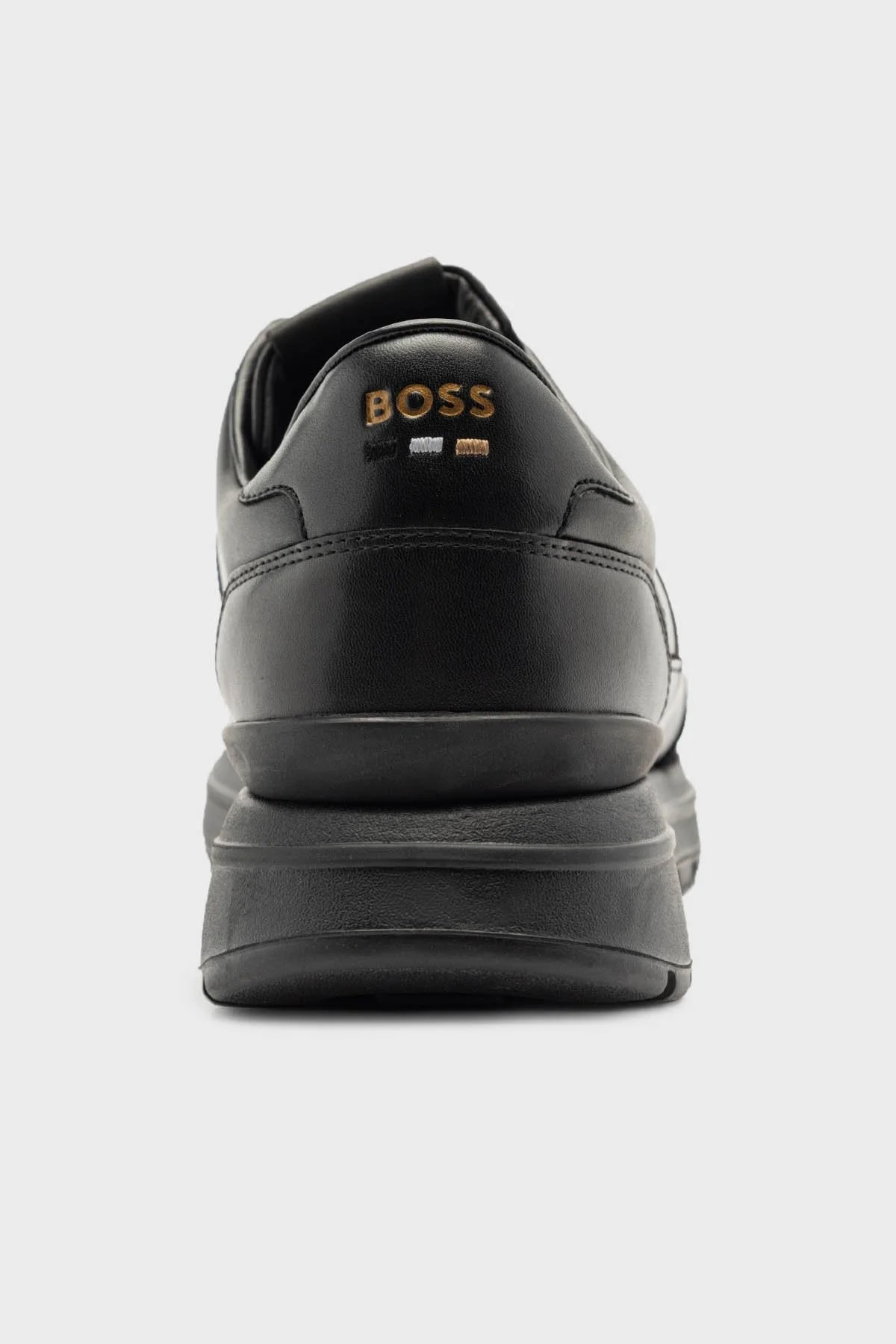 Boss Deri Logolu Sneaker Erkek Ayakkabı 50529502 005 SİYAH - 5