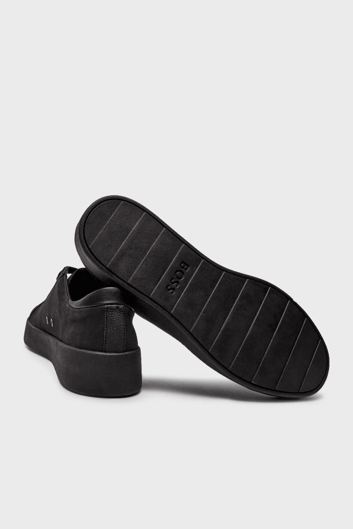 Boss Deri Logolu Sneaker Erkek Ayakkabı 50529509 005 SİYAH - 7