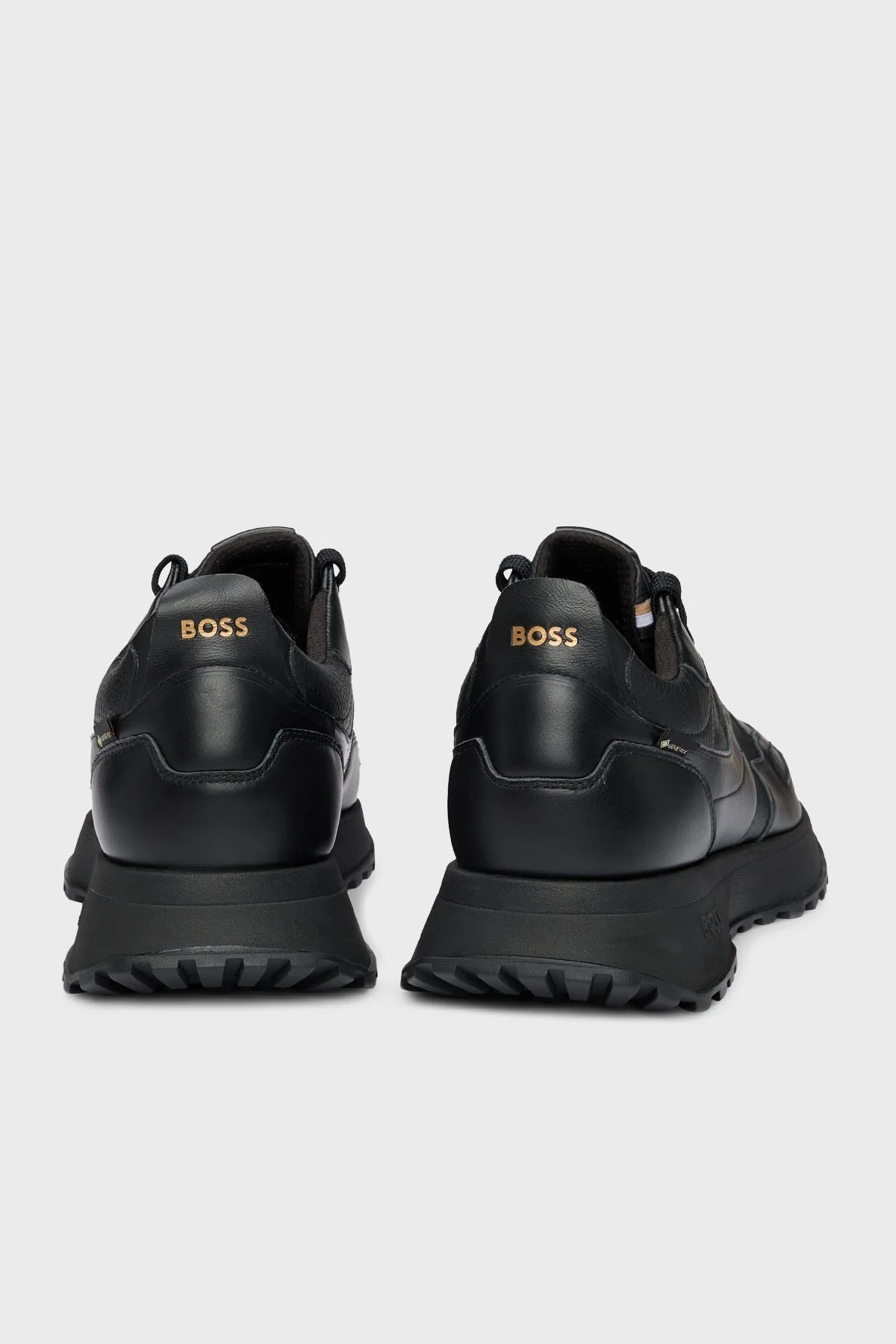 Boss Deri Logolu Sneaker Erkek Ayakkabı 50529520 005 SİYAH - 10