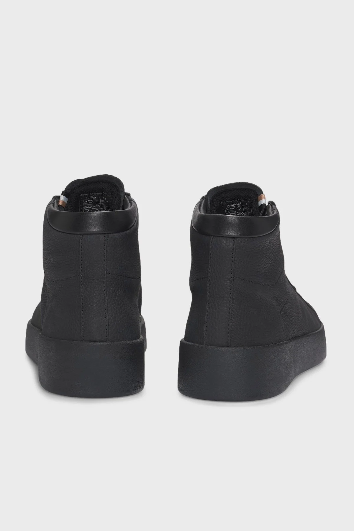 Boss Deri Logolu Sneaker Erkek Ayakkabı 50529521 005 SİYAH - 5